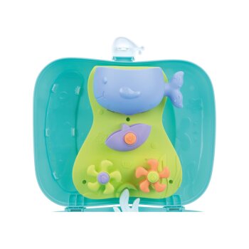 LUPILU® Rollkoffer mit Strandspielzeug (Blau) - B-Ware neuwertig