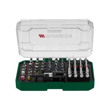 PARKSIDE® Ratschen-Bit- und Steckschlüssel-Set / Bit-Set / Ratschen-Schraubendreher-Bit- und Steckschlüssel-Set (Bit Set 25 mm/75 mm 41-tlg.) - B-Ware sehr gut