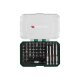 PARKSIDE® Ratschen-Bit- und Steckschlüssel-Set / Bit-Set / Ratschen-Schraubendreher-Bit- und Steckschlüssel-Set (Bit Set 25 mm/75 mm 41-tlg.) - B-Ware sehr gut