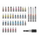PARKSIDE® Ratschen-Bit- und Steckschlüssel-Set / Bit-Set / Ratschen-Schraubendreher-Bit- und Steckschlüssel-Set (Bit Set 25 mm/75 mm 41-tlg.) - B-Ware sehr gut