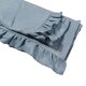 LIVARNO Mikrofaser-Satin-Bettwäsche, 200 x 200 cm, 60 x 70 cm, blau - B-Ware neuwertig