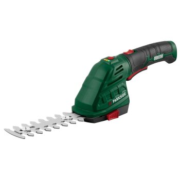 PARKSIDE® 4 V 2-in-1 Akku-Gras- und Strauchschere »PGSA 4 D5«, mit 180° drehbarem Softgriff - B-Ware Transportschaden Kosmetisch