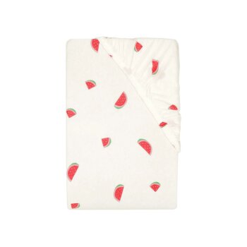 LIVARNO® Jersey-Spannbettlaken, 140-160 x 200 cm (Wassermelone) - B-Ware neuwertig