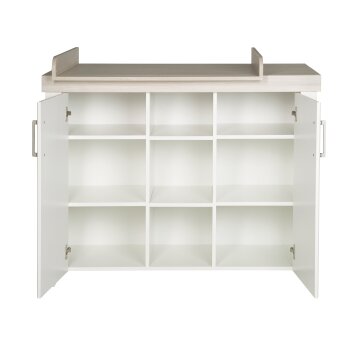 roba Wickelkommode Felicia mit Wickelansatz, breit, Landhausstil - B-Ware Transportschaden