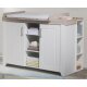 roba Wickelkommode Felicia mit Wickelansatz, breit, Landhausstil - B-Ware Transportschaden