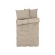 LIVARNO Home Bettwäsche, Renforcé, 200 x 220 cm, Ornament beige - B-Ware neuwertig