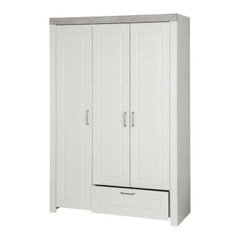 roba Kleiderschrank Felix, 3-türig, Weiß/Luna...