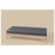 LIVARNO® Jersey-Spannbettlaken-Set, 2 Stück, 90-100 x 200 cm (Dunkelgrau) - B-Ware neuwertig