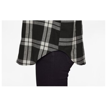 esmara® Damen Flanellhemd (Schwarz, M(40/42)) - B-Ware neuwertig