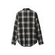 esmara® Damen Flanellhemd (Schwarz, M(40/42)) - B-Ware neuwertig