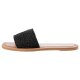 esmara® Damen Pantoletten, mit leichter TPR-Laufsohle (Schwarz, 37) - B-Ware neuwertig