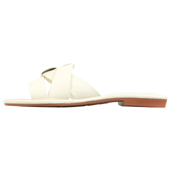 esmara® Damen Pantolette, 39, weiß - B-Ware...