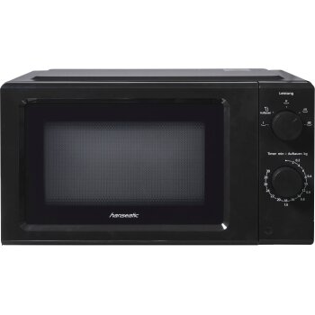 Hanseatic Mikrowelle HM19B1M, schwarz - B-Ware