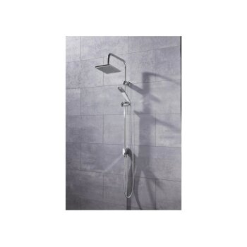 LIVARNO HOME Regenbrauseset mit Wassersparer Duschbrauseset mit Wassersparer Überkopfbrause-Set mit Wassersparer - B-Ware
