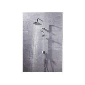 LIVARNO HOME Regenbrauseset mit Wassersparer Duschbrauseset mit Wassersparer Überkopfbrause-Set mit Wassersparer - B-Ware