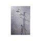 LIVARNO HOME Regenbrauseset mit Wassersparer Duschbrauseset mit Wassersparer Überkopfbrause-Set mit Wassersparer - B-Ware
