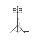 PARKSIDE PERFORMANCE® LED-Arbeitsleuchte PASB 100 A3, ausziehbares Stativ - B-Ware