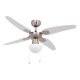 LIVARNO HOME Deckenleuchte LED mit Ventilator klassisch - B-Ware