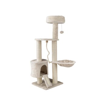 ZOOFARI® Kratzbaum, mit kuscheliger Höhle - B-Ware