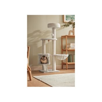 ZOOFARI® Kratzbaum, mit kuscheliger Höhle - B-Ware