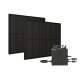TRONIC® Balkonkraftwerk Starterset TOPCon »TSBK 400 A1« 370 Wp / 400 W Full Black - B-Ware