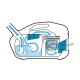 SILVERCREST® Staubsauger mit Wasserfilter, 3-fach-Filtersystem, »SWFS 650 A1« - B-Ware