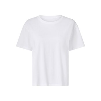 ESMARA® Damen T-Shirts, 2 Stück (Schwarz/weiß, M(40/42)) - B-Ware neuwertig