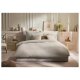 LIVARNO® Bettwäsche Baumwoll Leinen King Size 200 x 220 cm (Sand) - B-Ware neuwertig