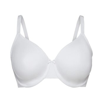 ESMARA® Damen Bügel-BHs, 2 Stück, hohen Baumwollanteil (Schwarz/weiß, 90D) - B-Ware neuwertig
