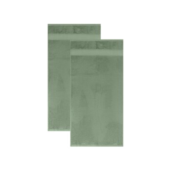 LIVARNO® Handtücher, 50 x 100 cm, 2 Stück (Grün) - B-Ware neuwertig