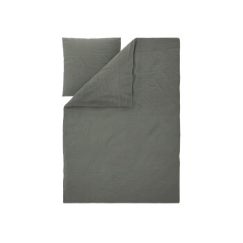 LIVARNO® Bettwäsche Baumwoll Leinen Mix, 155 x 220 cm - B-Ware
