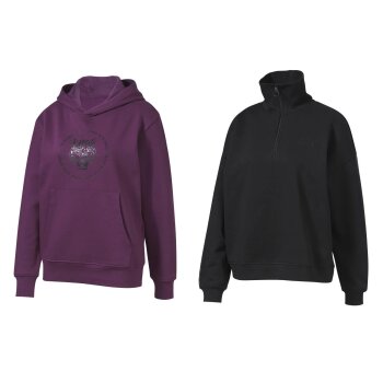 Crivit by Jette Sport Damen Sweatpullover, mit HeiQ Mint...