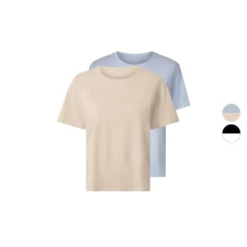 ESMARA® Damen T-Shirts, 2 Stück - B-Ware