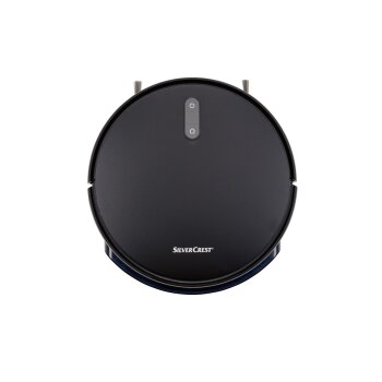 SILVERCREST® Saugroboter SSWR C2, mit Wischfunktion, schwarz - B-Ware
