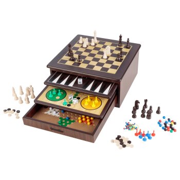 Playtive 10-in-1 Holz-Spielesammlung - B-Ware