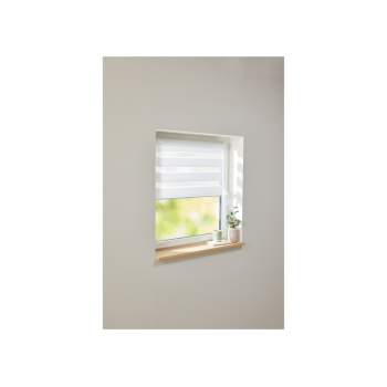 LIVARNO home Duo-Rollo, 100 x 150 cm, mit transparenten und blickdichten Segmenten - B-Ware