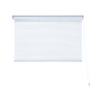 LIVARNO home Duo-Rollo, 100 x 150 cm, mit transparenten und blickdichten Segmenten - B-Ware