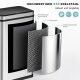 Ribelli Sensor-Mülleimer, aus Edelstahl, 30 L, silber - B-Ware