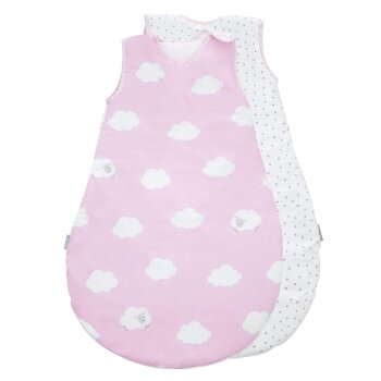 roba Schlafsack Kleine Wolke, 90 cm, rosa - B-Ware