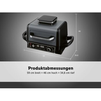 SILVERCREST® Grill und Smoker, elektrisch - B-Ware