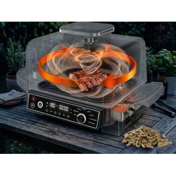 SILVERCREST® Grill und Smoker, elektrisch - B-Ware