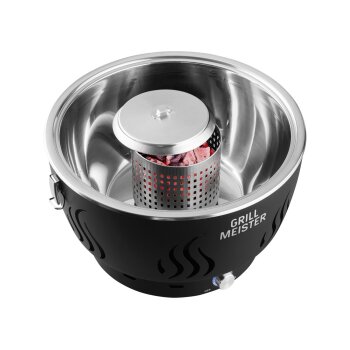 GRILLMEISTER Holzkohlegrill GAG 34 D1, mit Aktivbelüftung - B-Ware
