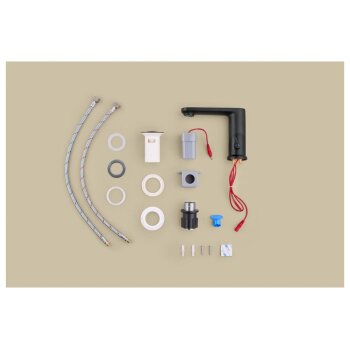 LIVARNO® Sensor-Waschtischarmatur (Schwarz) - B-Ware neuwertig