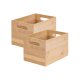 W5 Aufbewahrungsbox, groß/ klein (2 Stück) (klein, 2 Stück) - B-Ware neuwertig