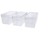 SILVERCREST® Kühlschrank Organizer mit Deckel, 3er Set - B-Ware Transportschaden Kosmetisch