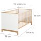 roba Kombi-Kinderbett Finn, 70 x 140 cm - B-Ware sehr gut