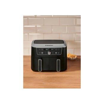 SILVERCREST® Doppelzonen-Heißluftfritteuse -...