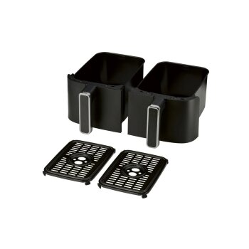 SILVERCREST® Doppelzonen-Heißluftfritteuse - B-Ware sehr gut