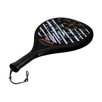 CRIVIT Padelschläger (Schwarz/blau) - B-Ware neuwertig