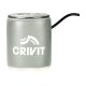 CRIVIT 3-in-1 Campingpumpe, mint - B-Ware neuwertig